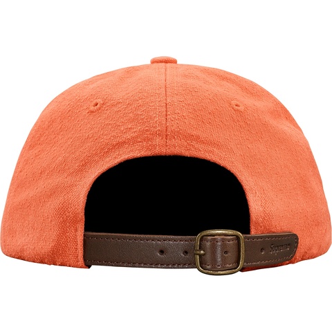 Supreme Napped Canvas Classic Logo 6-Panel - Peach