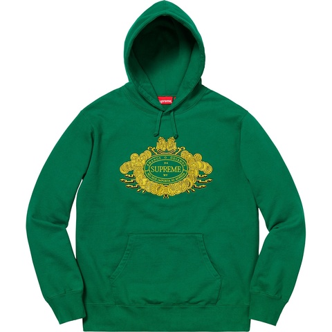 Supreme Love or Hate Hooded Sweatshirt - Green