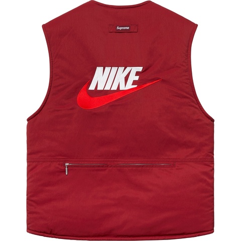 Supreme®/Nike® Reversible Nylon Sherpa Vest - Supreme