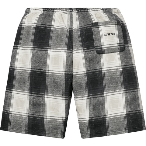 Supreme Supreme®/Nike® Plaid Sweatshort - Black