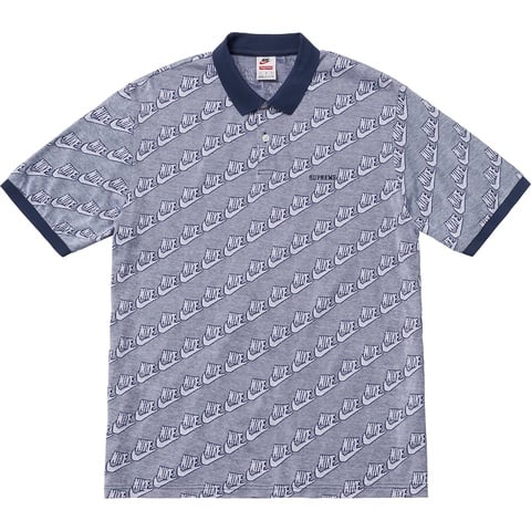 Supreme × NIKE Jacquard Polo 18AW Supreme®/Nike® Jacquard Polo - fall/winter 2018 - Supreme