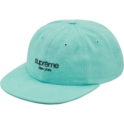 Supreme Napped Canvas Classic Logo 6-Panel - Dusty Teal