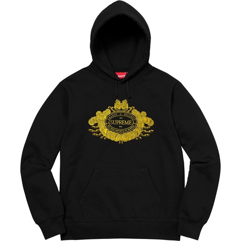 Supreme Love or Hate Hooded Sweatshirt - Black