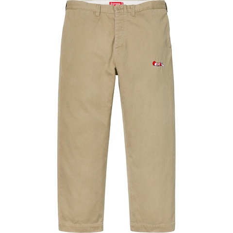 Supreme Cat in the Hat Chino Pant - Khaki