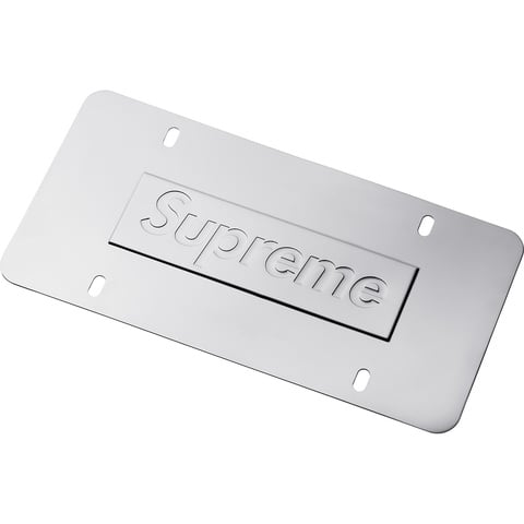 Chain License Plate Frame - fall/winter 2018 - Supreme