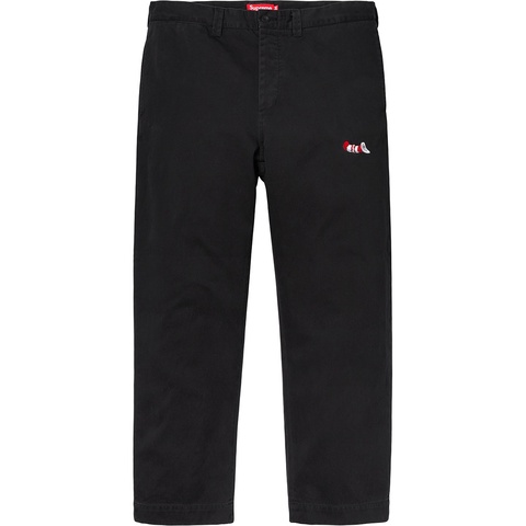 Supreme Cat in the Hat Chino Pant - Black