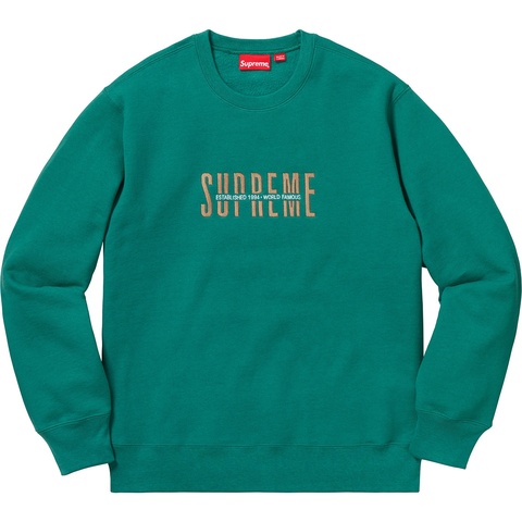 World Famous Crewneck - fall/winter 2018 - Supreme