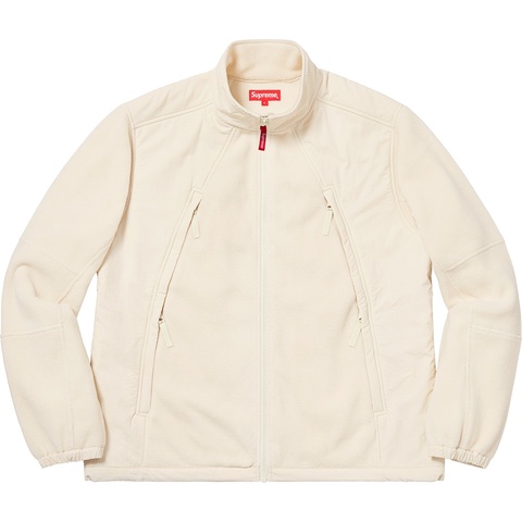 Supreme Polartec® Zip Up Jacket - Natural
