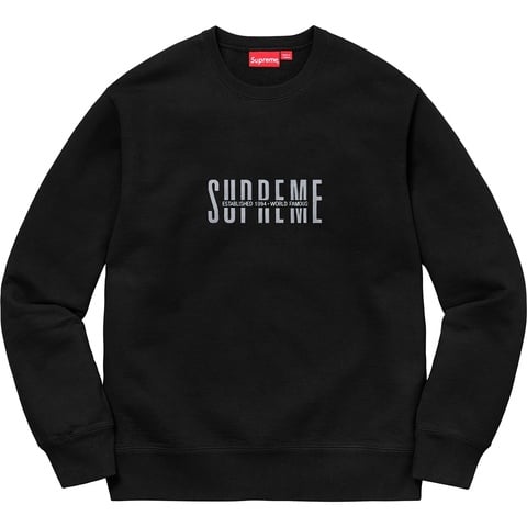 World Famous Crewneck - fall/winter 2018 - Supreme