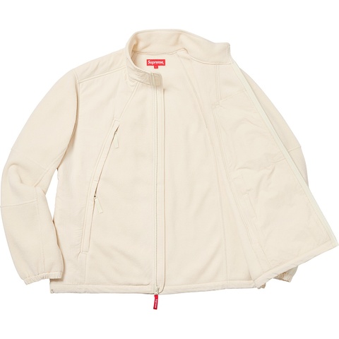 Supreme Polartec® Zip Up Jacket - Natural