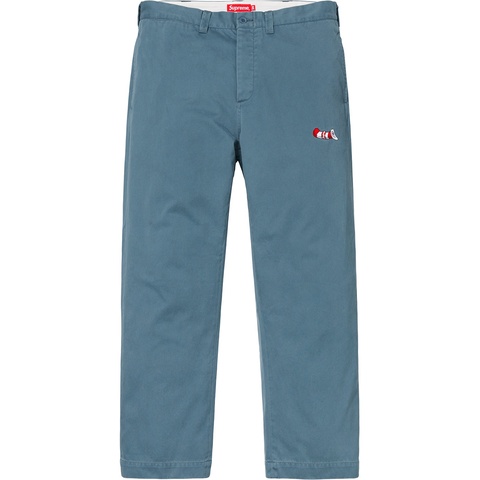 Supreme Cat in the Hat Chino Pant - Slate