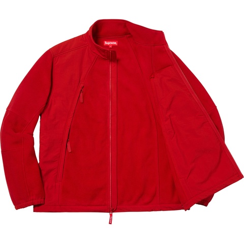 Supreme Polartec® Zip Up Jacket - Red
