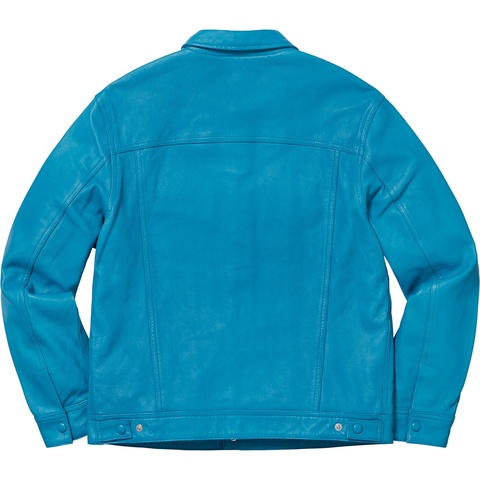 Leather Trucker Jacket - fall/winter 2018 - Supreme