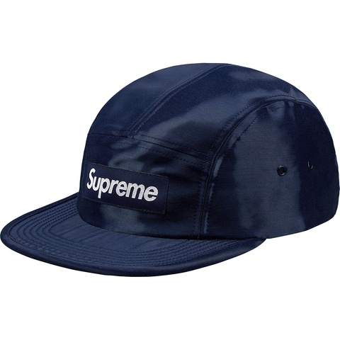 Supreme Liquid Silk Camp Cap - Navy
