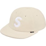 Supreme Polartec S Logo 6-Panel Hat (FW18) - Natural