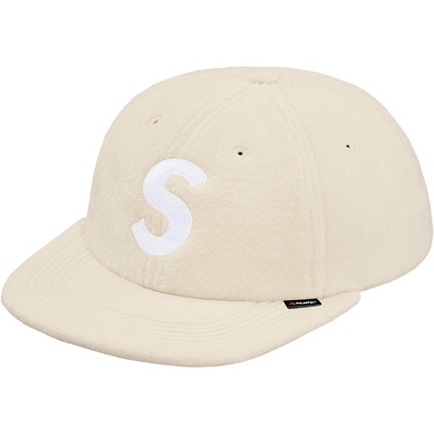 Supreme Polartec® S Logo 6-Panel Hat - Natural