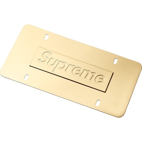 Chain License Plate Frame - fall/winter 2018 - Supreme