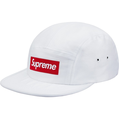 Supreme Liquid Silk Camp Cap - White
