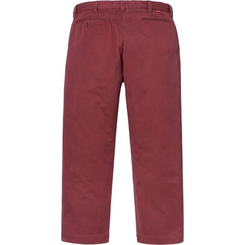 Supreme Cat in the Hat Chino Pant - Burgundy