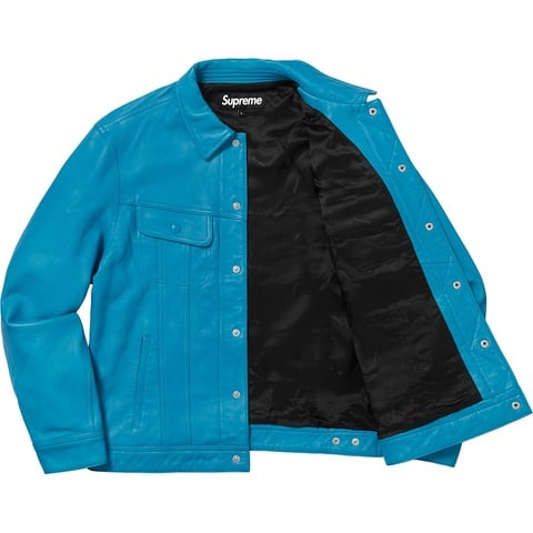 Leather Trucker Jacket - fall/winter 2018 - Supreme