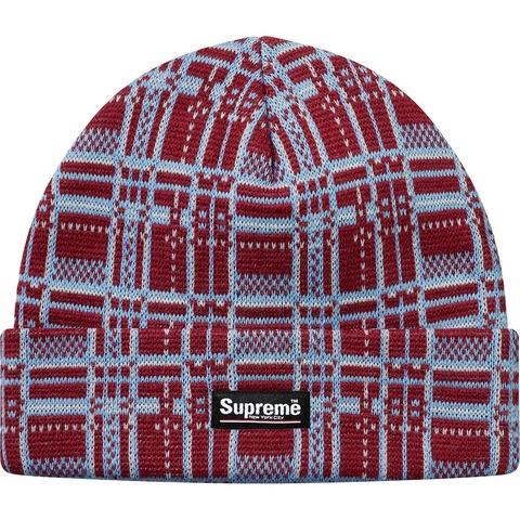 専用　SUPREME Plaid Beanie FW18 Plaid Beanie - fall/winter 2018 - Supreme