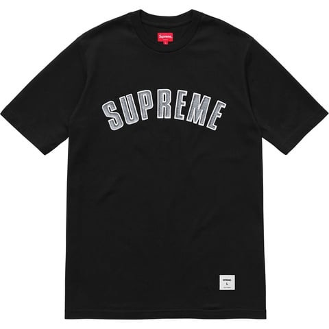 Supreme Printed Arc S/S Top - Black