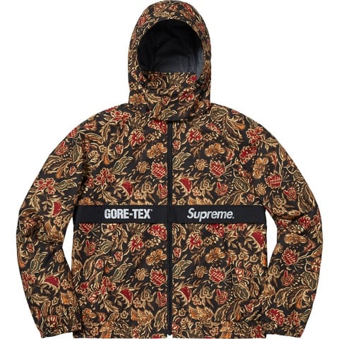 Supreme GORE-TEX Court Jacket - Flower Print
