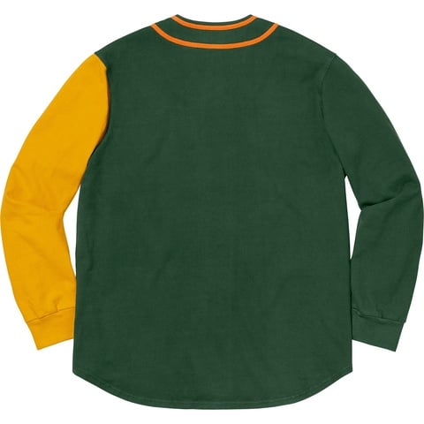 Color Blocked Baseball Top - fall/winter 2018 - Supreme