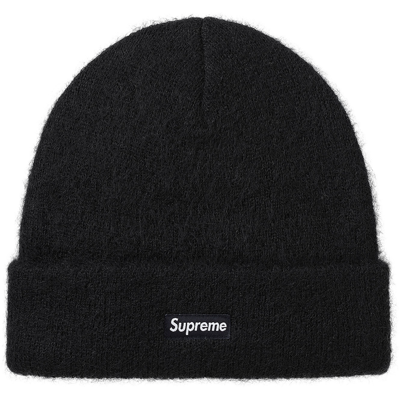 Supreme Mohair Beanie (FW18) - Black - $40
