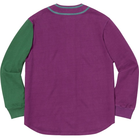 Color Blocked Baseball Top - fall/winter 2018 - Supreme