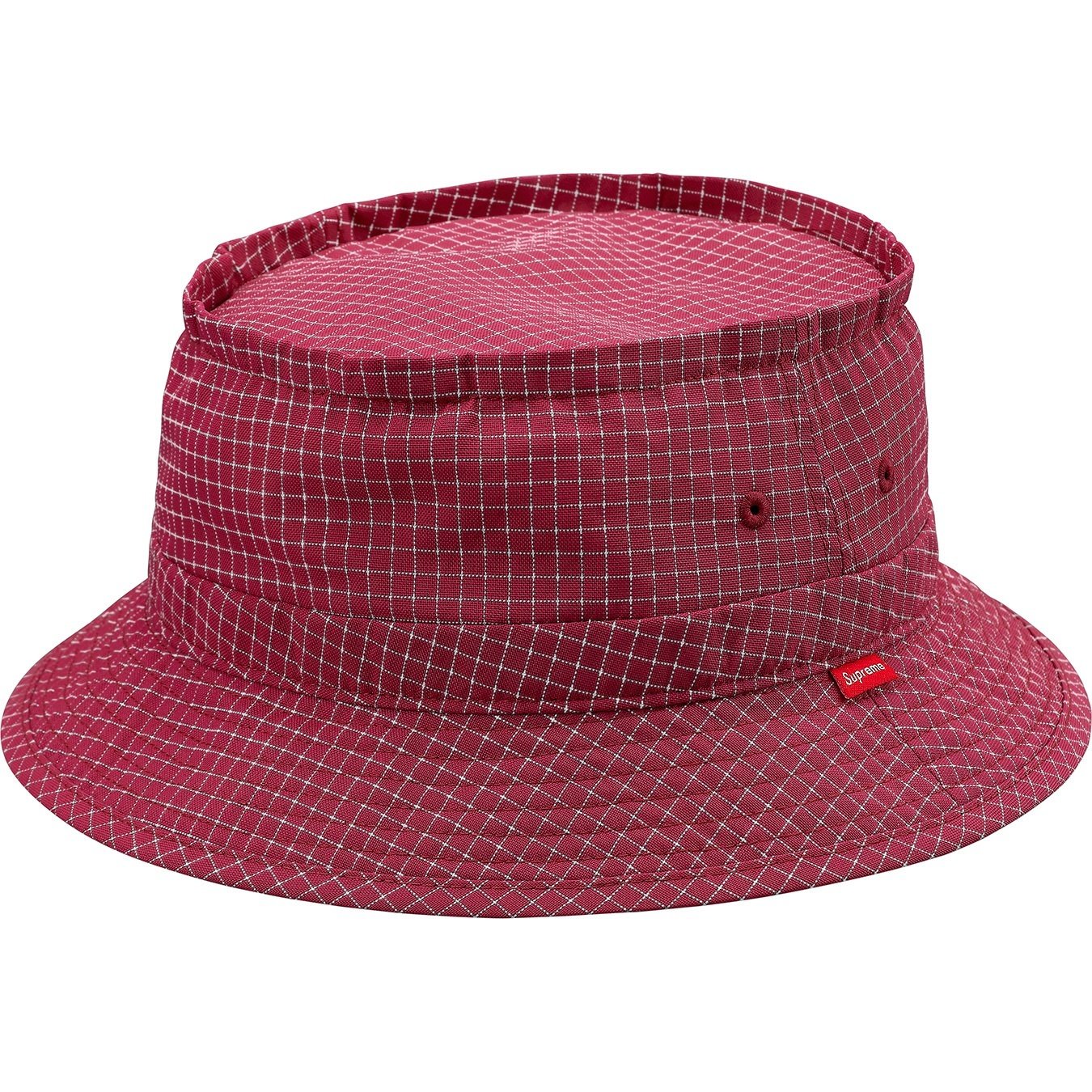 Supreme Reflective Ripstop Low Crusher (FW18) - Cranberry - $48