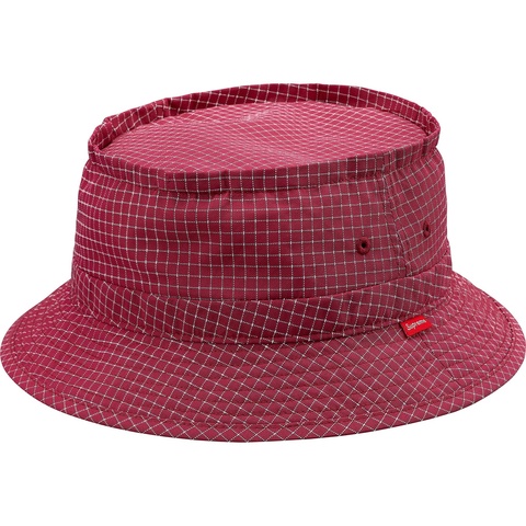 Supreme Reflective Ripstop Low Crusher - Cranberry