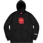 Supreme WINDSTOPPER Zip Up Hooded Sweatshirt (FW18) - Black