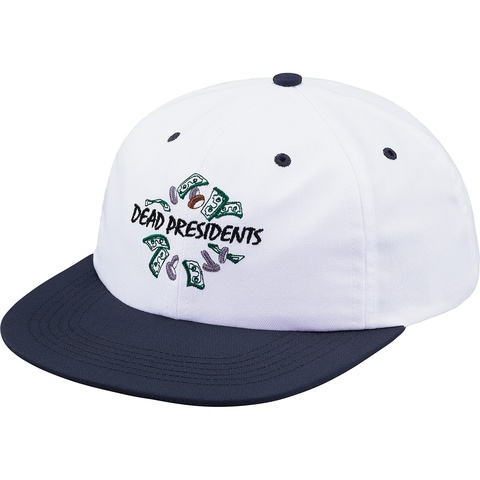 Supreme Dead Presidents 6-Panel Hat - Navy