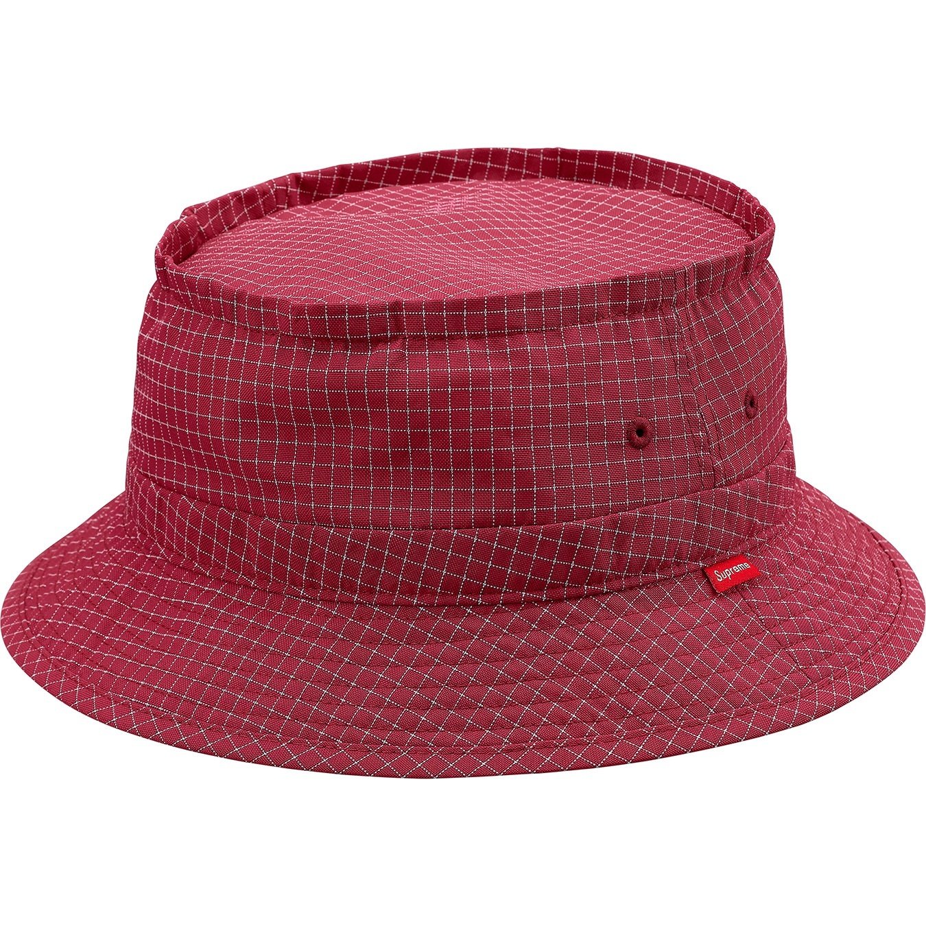 Supreme Reflective Ripstop Low Crusher (FW18) - Cranberry - $48