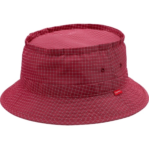 Supreme Reflective Ripstop Low Crusher - Cranberry