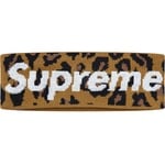 Supreme New Era Big Logo Headband (FW18) - Leopard