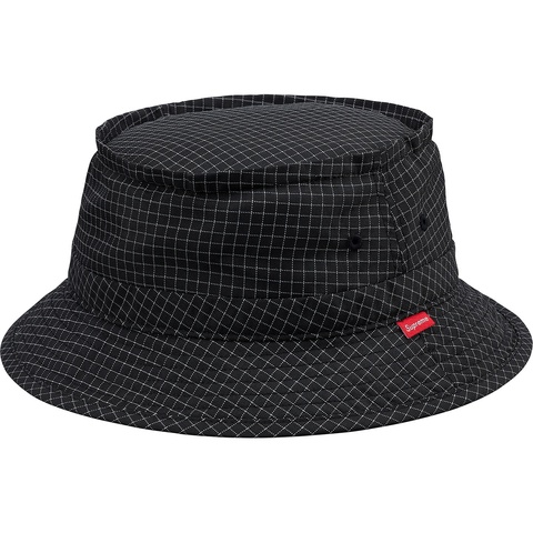 Supreme Reflective Ripstop Low Crusher - Black