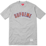 Supreme Printed Arc S S Top (FW18) - Heather Grey
