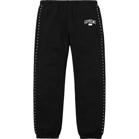 Supreme Studded Sweatpant - Black