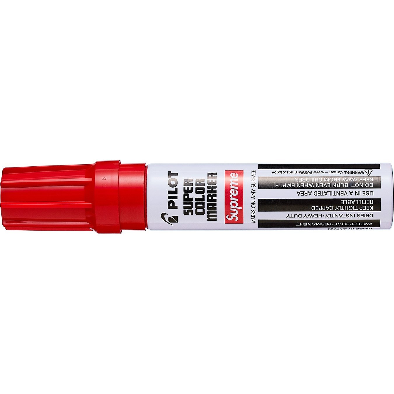 Supreme Supreme Pilot Marker (FW18) - Red - $10
