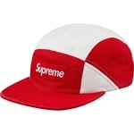 Supreme Contrast Panel Camp Cap (FW18) - Red