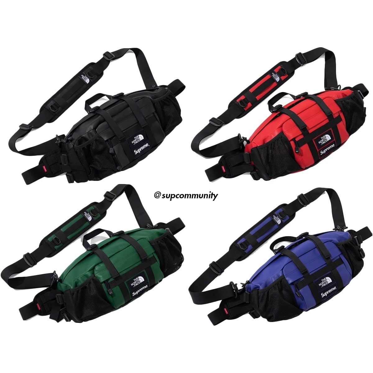 Supreme®/The North Face® Leather Mountain Waist Bag - SupremeCommunity