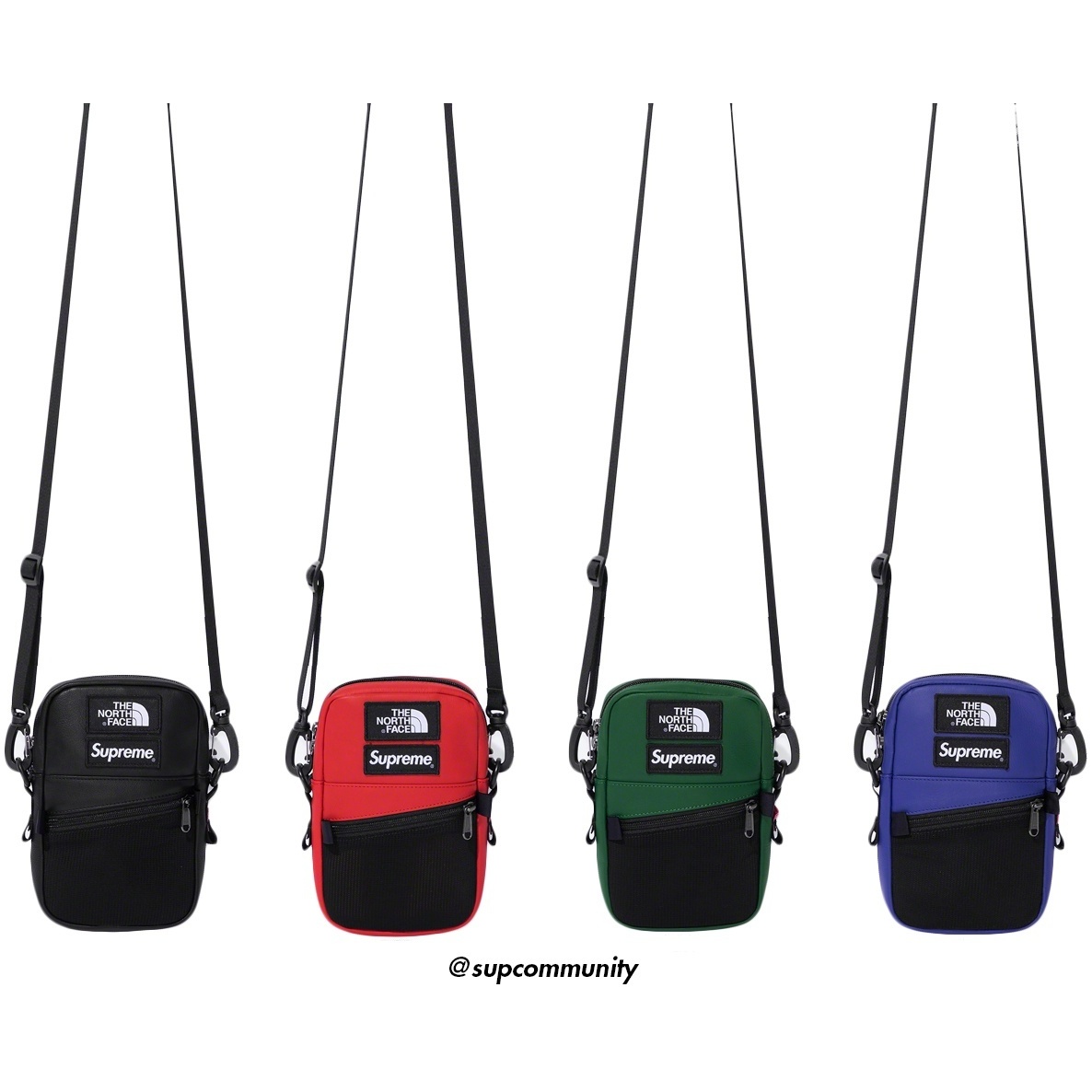 Supreme®/The North Face® Leather Shoulder Bag - SupremeCommunity