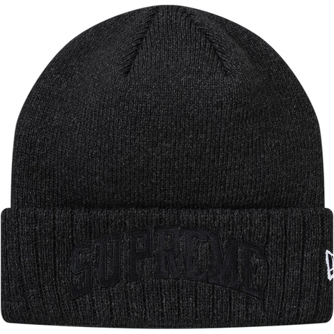 18aw Supreme New Era Arc Logo Beanie 黒 Supreme X New Era Big Arc Beanie - Black | Editorialist