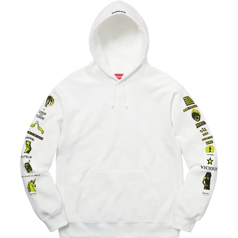 Menace Hooded Sweatshirt - fall/winter 2018 - Supreme