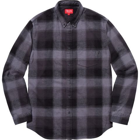 Shadow Plaid Flannel Shirt - fall/winter 2018 - Supreme