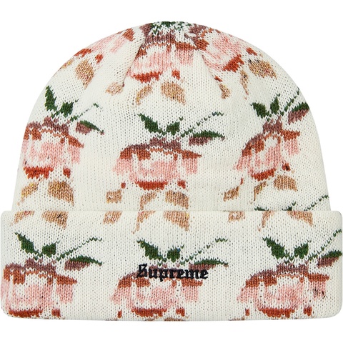 Rose Jacquard Beanie - fall/winter 2018 - Supreme