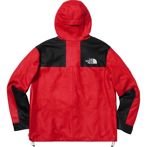 Supreme Supreme®/The North Face® Leather Mountain Parka - Red