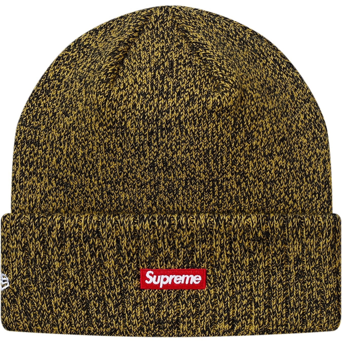 Supreme New Era Arc Logo Beanie (FW18) - Yellow - $38